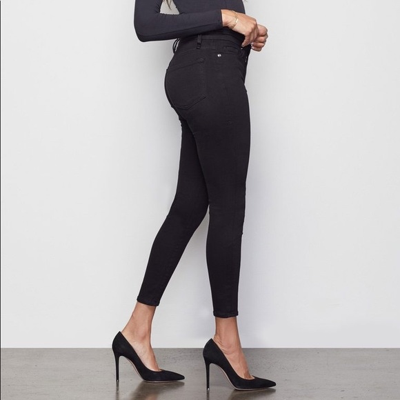 Good American Good Legs Black Jeans 2/26 Skinny - Picture 2 of 11